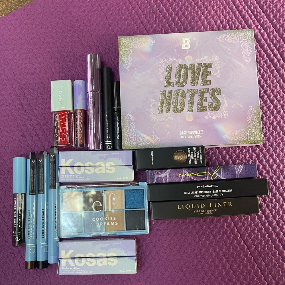 COLOURPOP LOVE NOTES & ELF COOKIES N DREAMS PALETTE BUNDLE